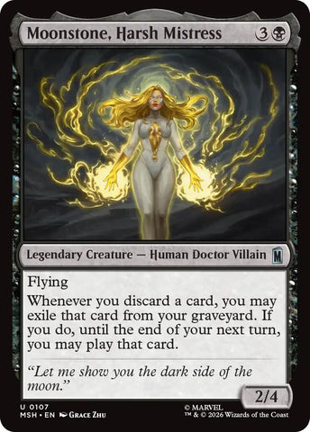 Moonstone, Harsh Mistress