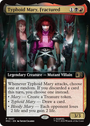 Typhoid Mary, Fractured (Extended Art)