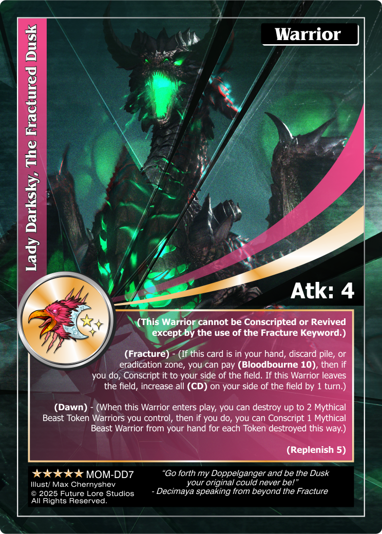 Lady Darksky, The Fractured Dusk [Masquerade Of The Macabre]