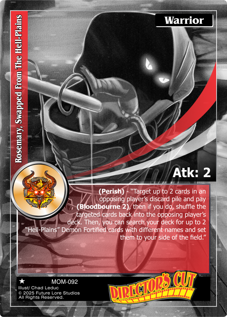 Rosemary, Swapped From The Hell-Plains [Masquerade Of The Macabre]