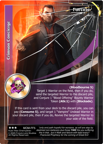 Crimson Concierge [Masquerade Of The Macabre]