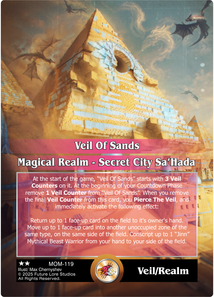 Veil Of Sands // Magical Realm - Secret City Sa'Hada [Masquerade Of The Macabre]