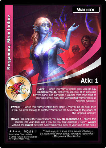 Morgamora, Siren Undine [Masquerade Of The Macabre]