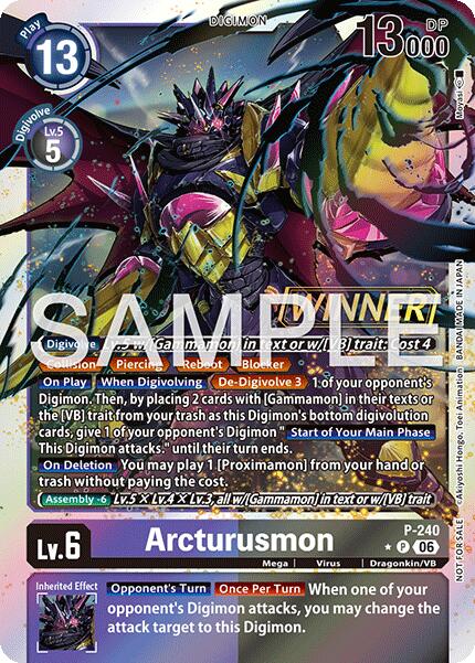 Arcturusmon (Official Store Tournament 2026 Vol. 3 Winner)