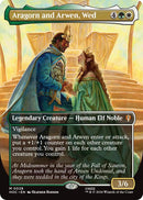 Aragorn and Arwen, Wed (Borderless)