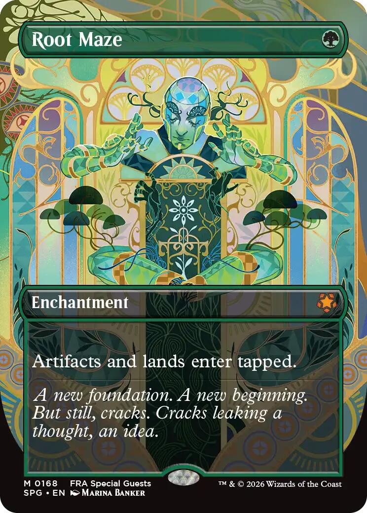 Root Maze (Borderless)