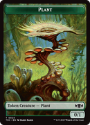 Insect (0022) // Plant Double-Sided Token [Tarkir: Dragonstorm Commander Tokens]