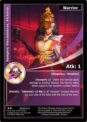 Vampire Viscountess, Victoria [Masquerade Of The Macabre]