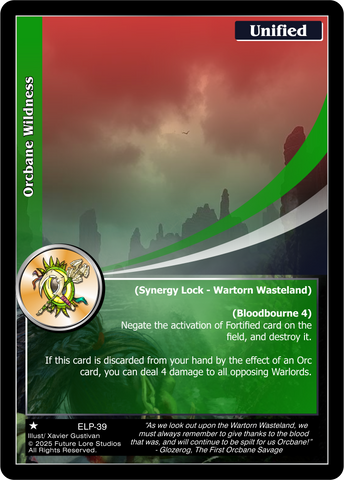 Orcbane Wildness - Elder Legends