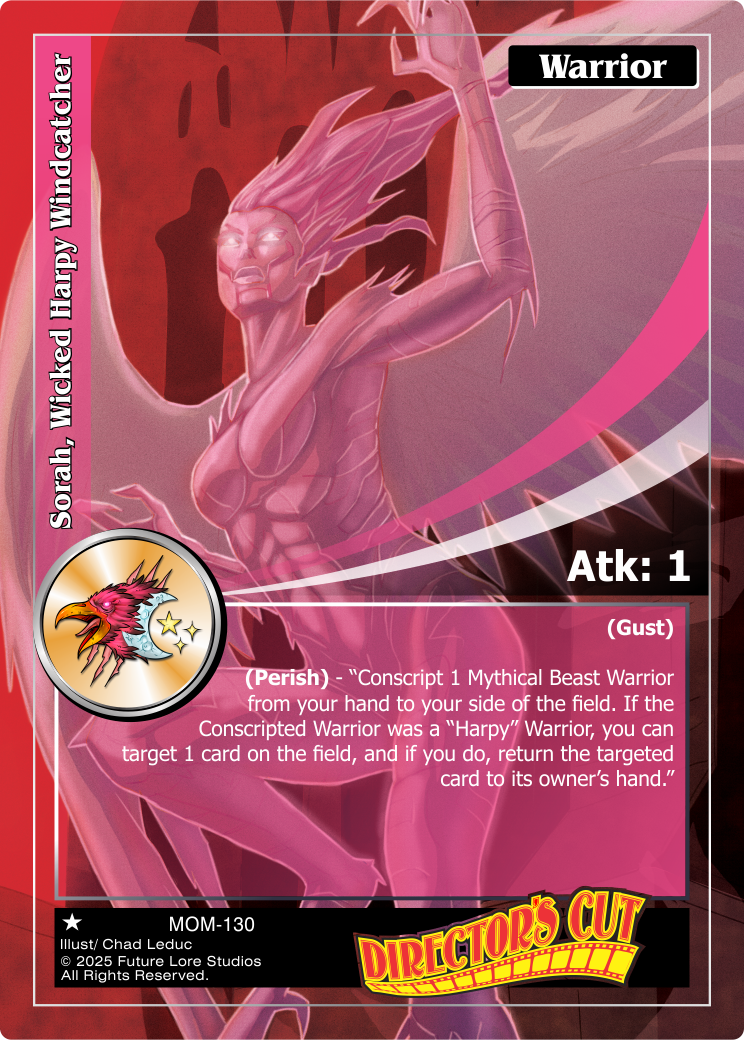 Sorah, Wicked Harpy Windcatcher [Masquerade Of The Macabre]