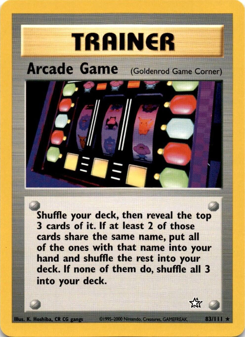 Arcade Game (Goldenrod Game Corner)