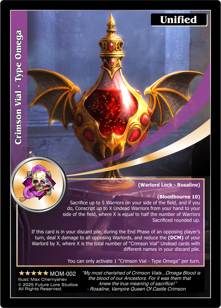Crimson Vial - Type Omega [Masquerade Of The Macabre]