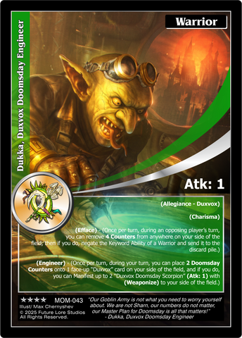 Dukka, Duxvox Doomsday Engineer [Masquerade Of The Macabre]