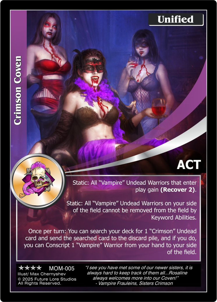 Crimson Coven [Masquerade Of The Macabre]