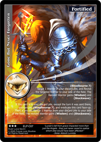 Gone But Never Forgotten - Elder Legends