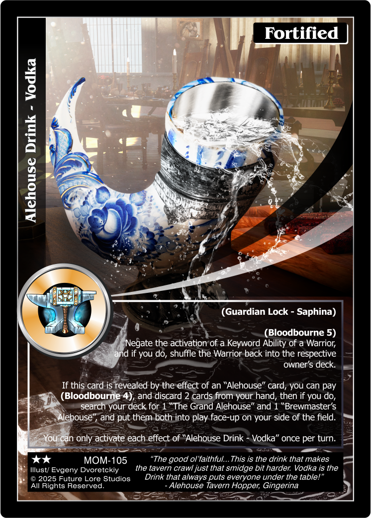 Alehouse Drink - Vodka [Masquerade Of The Macabre]