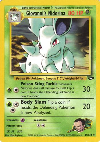 Giovanni's Nidorina