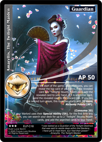 Amaryllis, The Twilight Maiden - Elder Legends