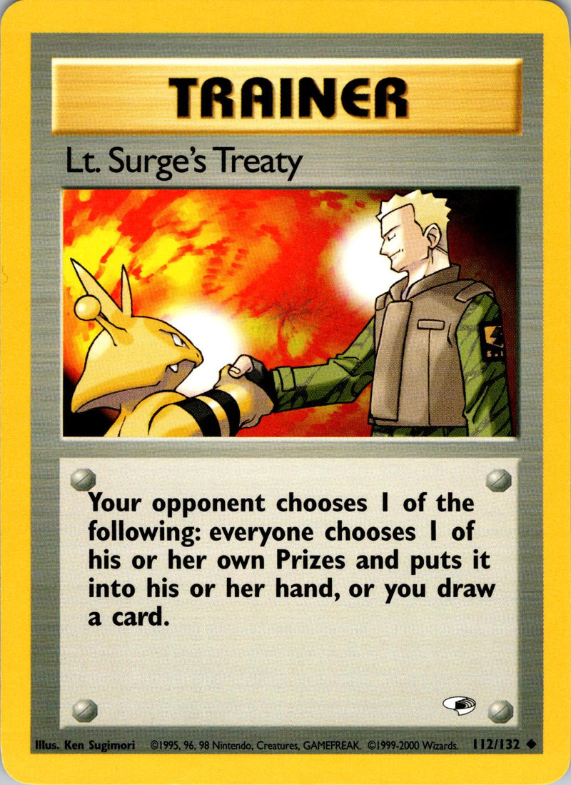 Lt. Surge's Treaty