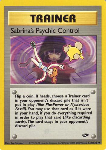 Sabrina's Psychic Control