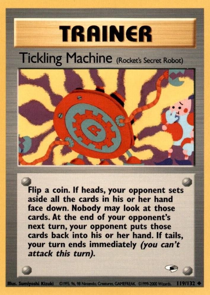 Tickling Machine