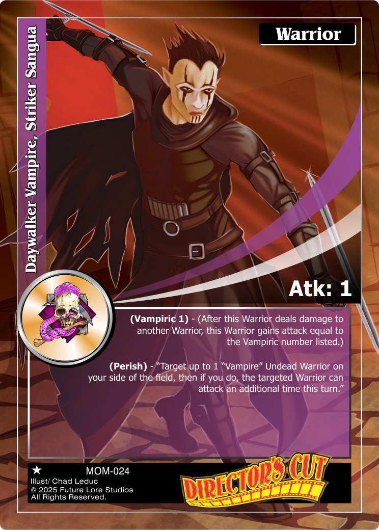 Daywalker Vampire, Striker Sangua [Masquerade Of The Macabre]