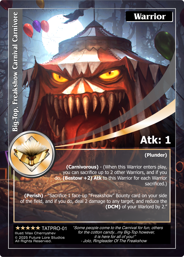 Big-Top, Freakshow Carnival Carnivore [Masquerade Of The Macabre]