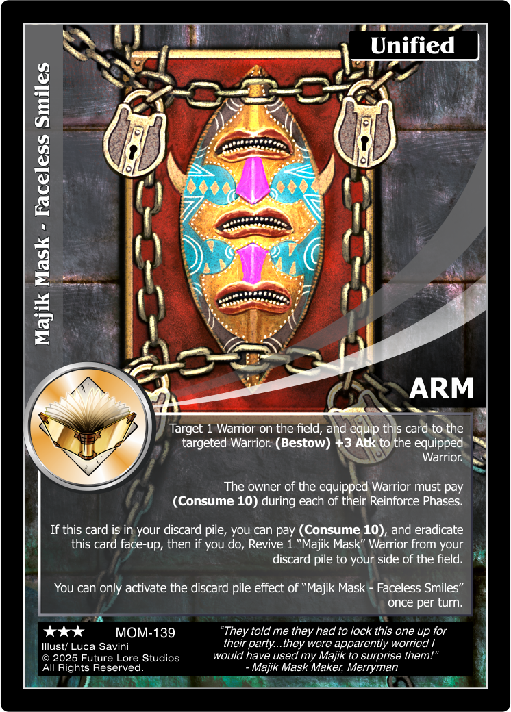 Majik Mask - Faceless Smiles [Masquerade Of The Macabre]