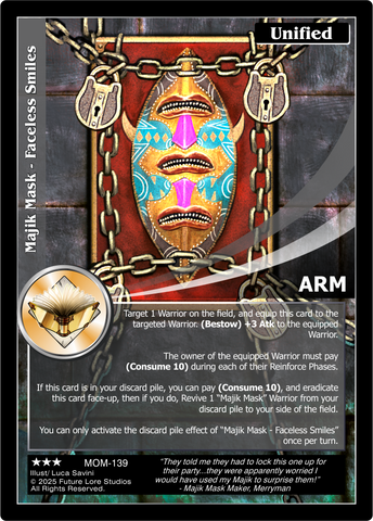 Majik Mask - Faceless Smiles [Masquerade Of The Macabre]