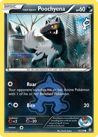 Team Aqua's Poochyena