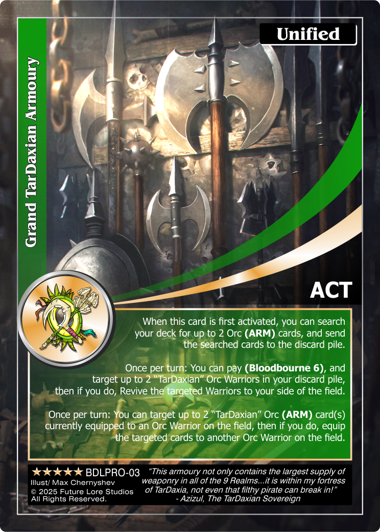 Grand TarDaxian Armoury [Masquerade Of The Macabre]