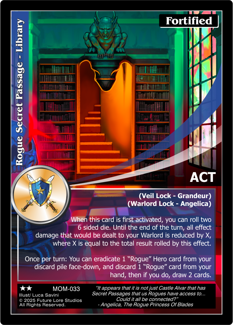 Rogue Secret Passage - Library [Masquerade Of The Macabre]