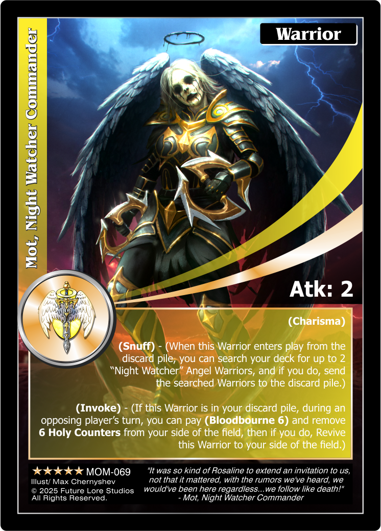 Mot, Night Watcher Commander [Masquerade Of The Macabre]