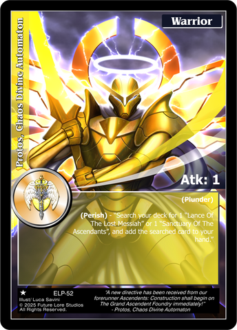 Protos, Chaos Divine Automation - Elder Legends