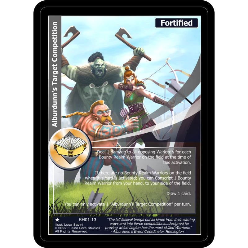 Alburdunn's Target Competition (BH01-13) - NM