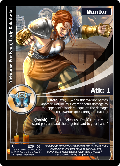 Alehouse Punisher, Lady Bakabella (EOR-109) - NM