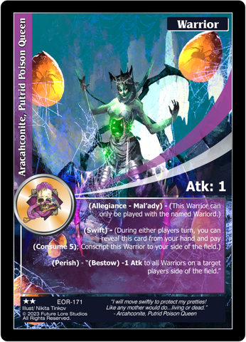 Aracahconite, Putrid Poison Queen (EOR-171) - NM