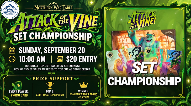 Attack of the Vine Set Championship