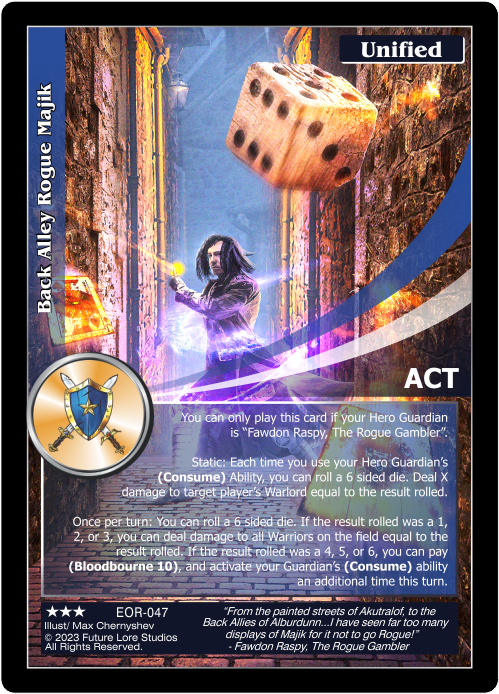 Back Alley Rogue Majik (EOR-047) - NM