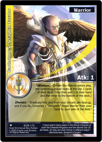 Bartholomew, Seraphim Curator (EOR-173) - NM