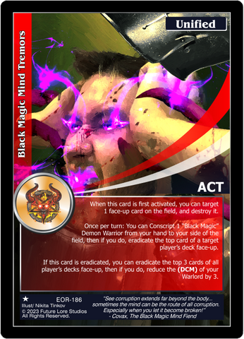 Black Magic Mind Tremors (EOR-186) - NM