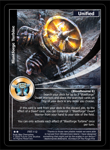 Blastforge Turbine (FRT-112) - NM