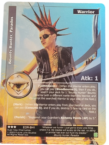 Bounty Hunter, Paradox (EOR-BH1) (Rare) - NM