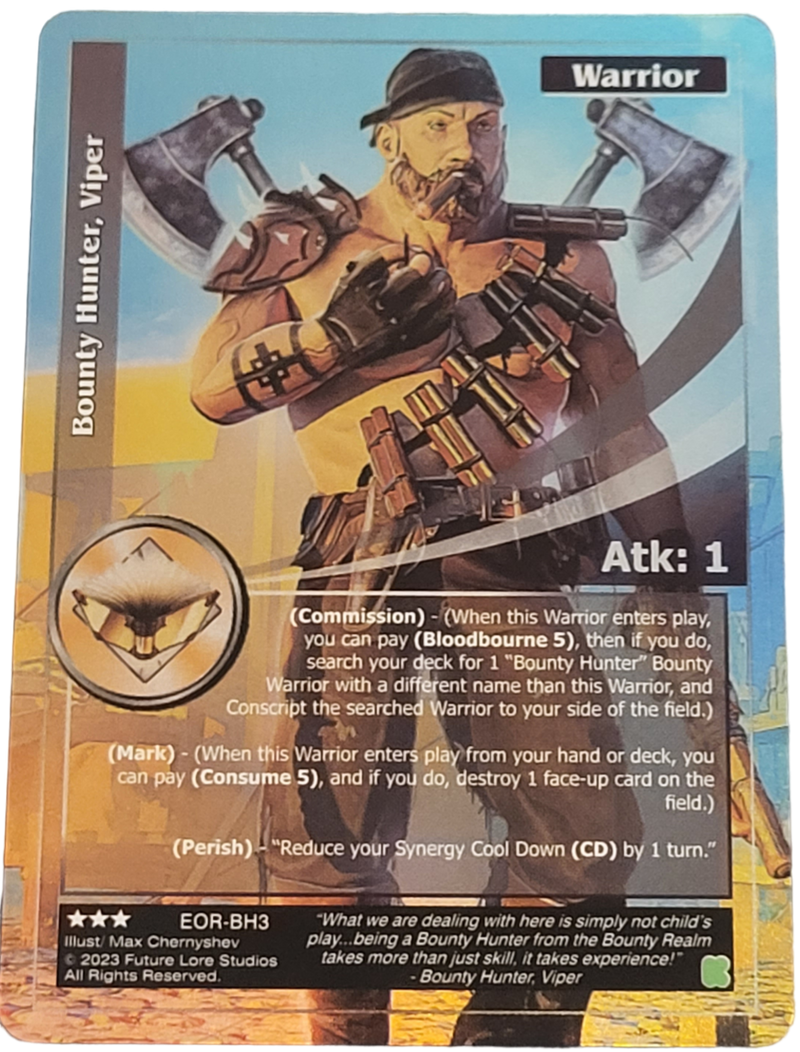 Bounty Hunter, Viper (EOR-BH3) (Rare)- NM