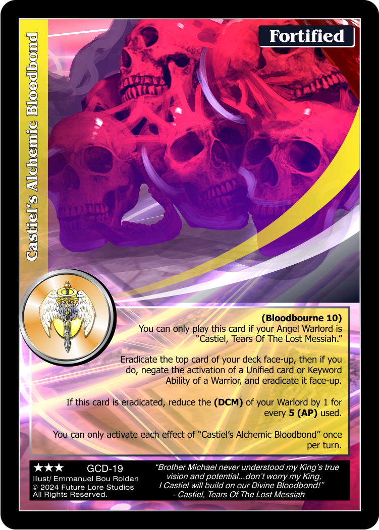 Castiel's Alchemic Bloodbond (GCD-19) - NM