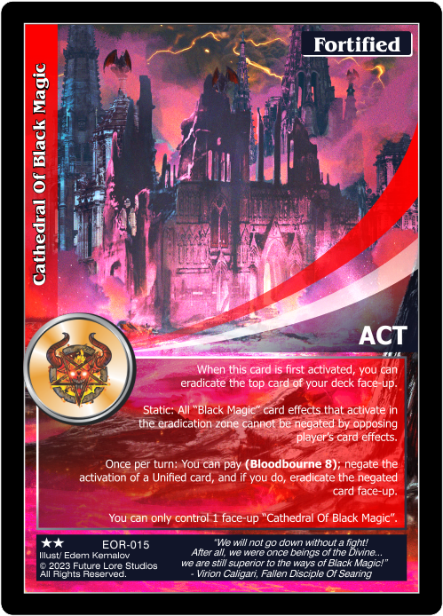 Cathedral Of Black Magic (EOR-015) - NM