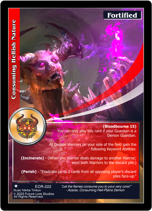 Consuming Hellish Nature (EOR-222) - NM