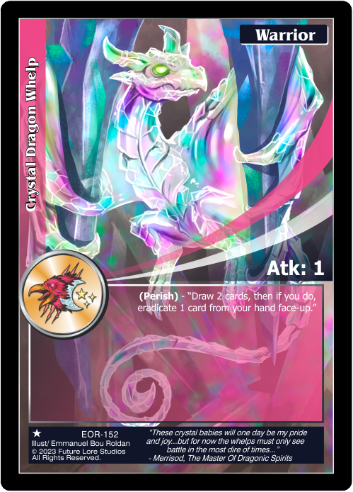 Crystal Dragon Whelp (EOR-152) - NM