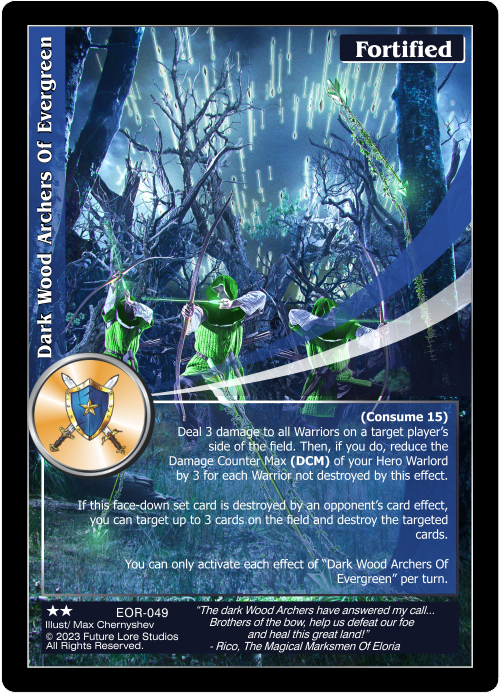 Dark Wood Archers Of Evergreen (EOR-049) - NM