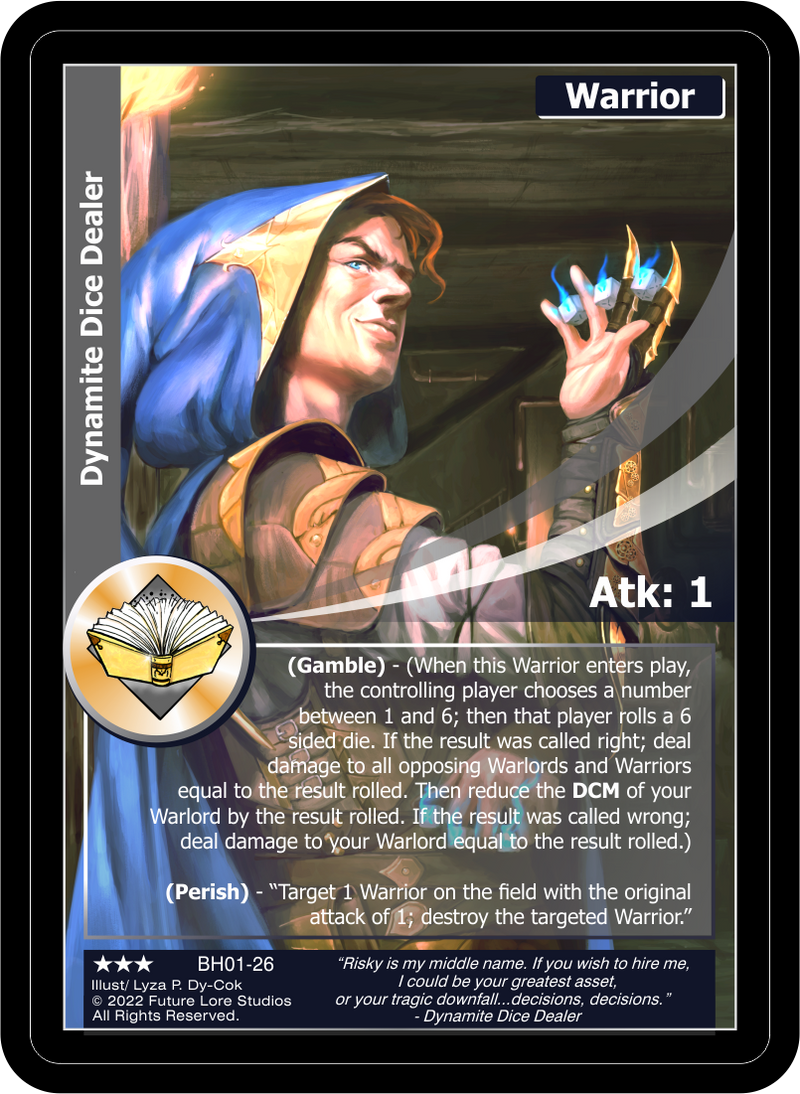 Dynamite Dice Dealer (BH01-26) - NM